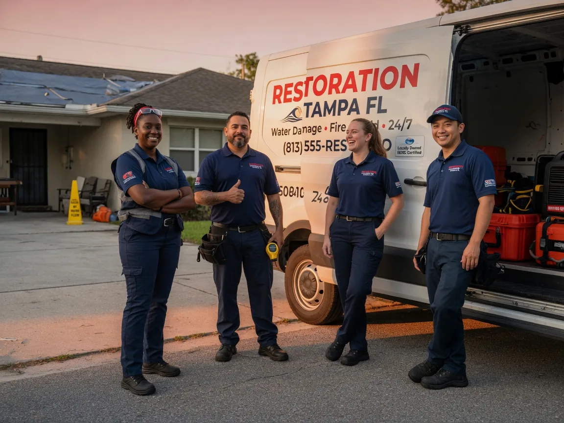 Water Damage Restoration company in China Village, ME